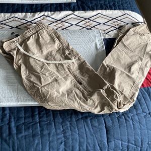 Vuori Men’s large rip stop climber pants - tan